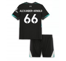 Liverpool Alexander-Arnold #66 Koszulka Wyjazdowa dzieci 2024-25 Krótki Rękaw (+ krótkie spodenki)